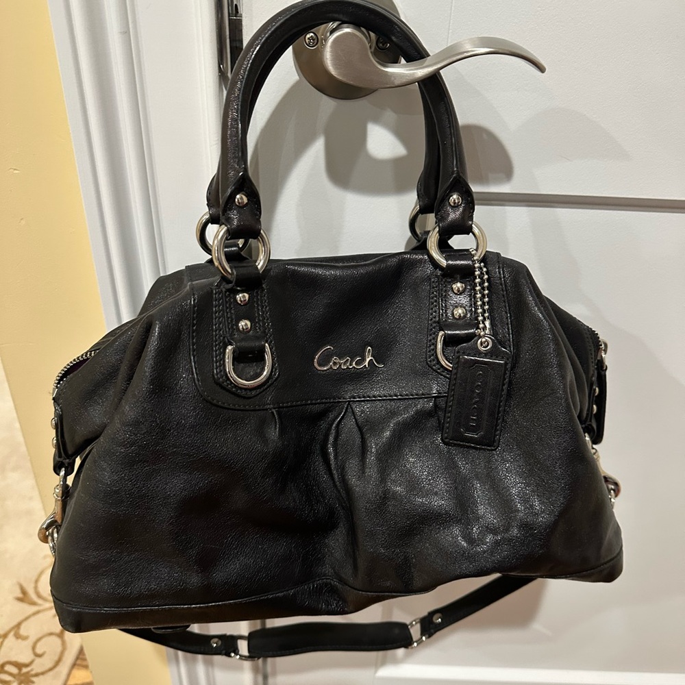 Black Coach Handbag